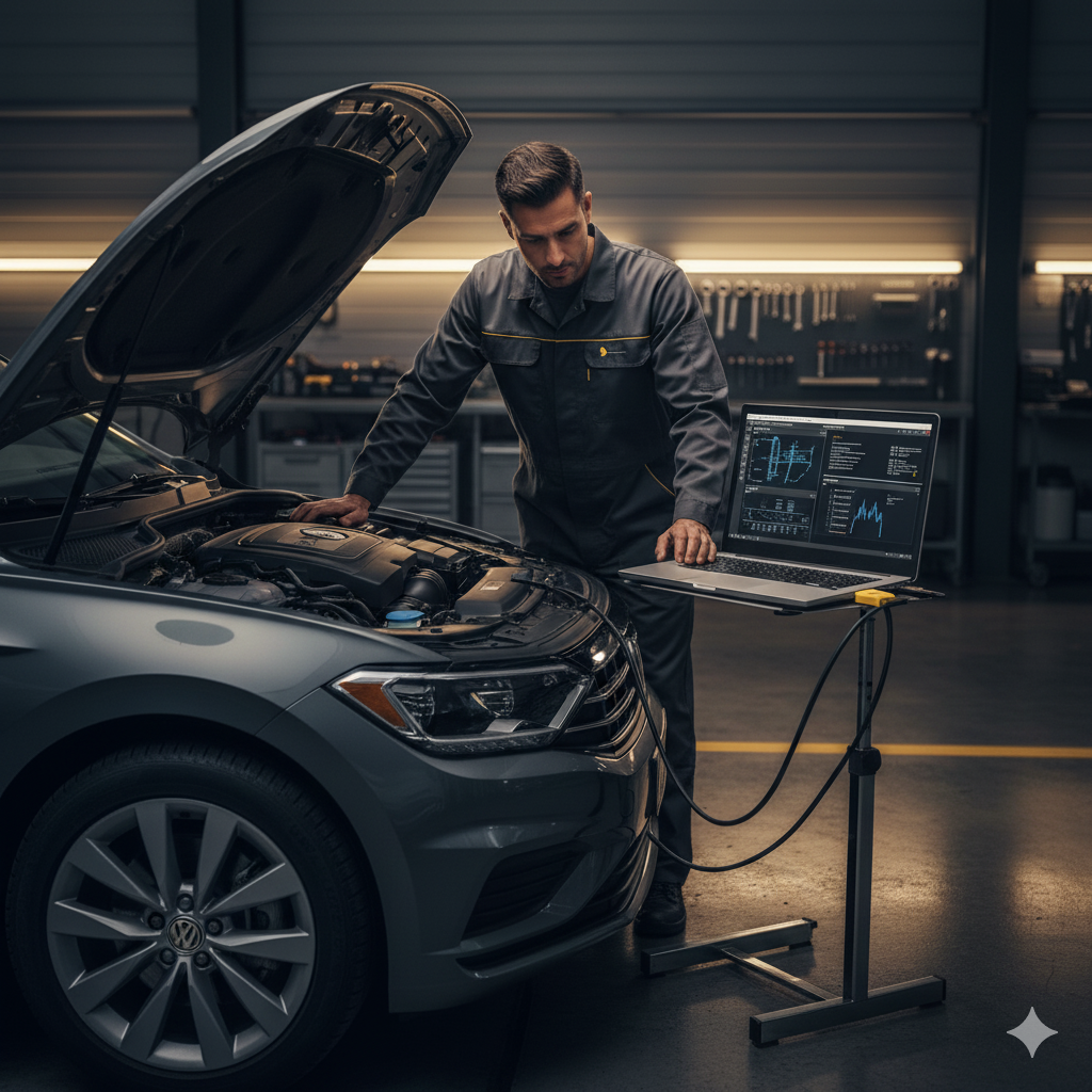 Diagnóstico oficial ODIS con escáner profesional Grupo VAG