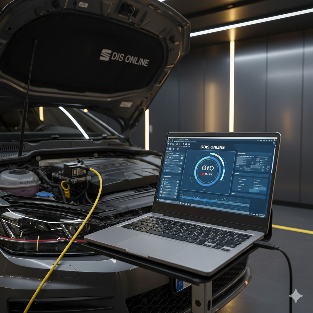 Actualización de software ECU y módulos con ODIS Online